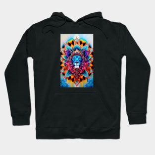 Lion Head Mandala Hoodie